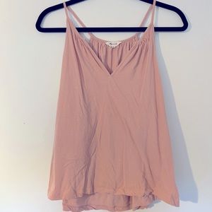 Madewell Flare Dusty Rose Tank | M